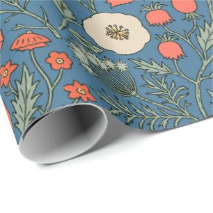 Vintage Botanical Wildflower Wrapping Paper