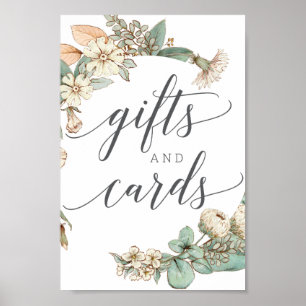 Vintage Botanicals Gifts and Cards Sign