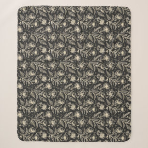 Vintage Botanicals Sherpa Blanket