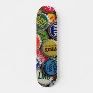Vintage Bottle Cap Skateboard