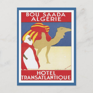 Vintage Bou Saada Algeria Postcard