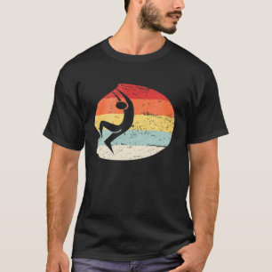 Vintage Bouldering For Rock Climbers Climbing T-Shirt