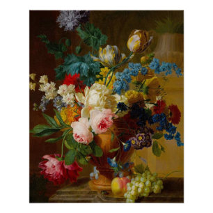 Vintage Bouquet by Pieter Faes Poster