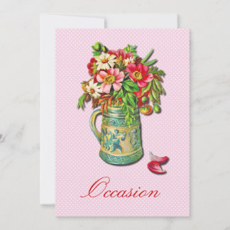 Vintage Bouquet Invitation