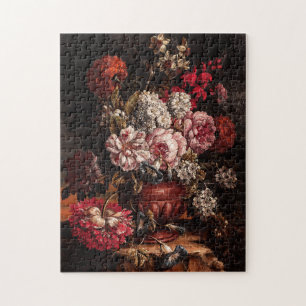 Vintage Bouquet of Flowers  Jigsaw Puzzle