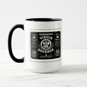 Vintage Bourbon Label Mug