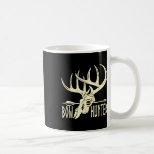 Vintage Bow Hunter American Deer Hunting Archery Coffee Mug