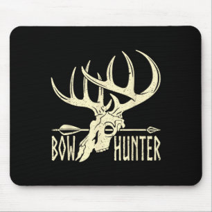 Vintage Bow Hunter American Deer Hunting Archery  Mouse Mat