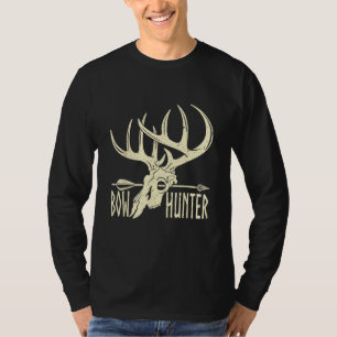 Vintage Bow Hunter American Deer Hunting Archery T-Shirt