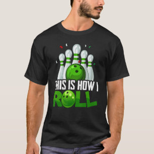 Vintage Bowling Team Bowler Bowling Boys Girls 2 T-Shirt