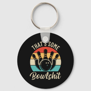 Vintage Bowling That's Some Bowl Retro Team Bowler Key Ring
