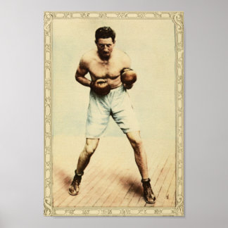 Vintage Boxer Poster