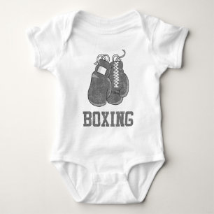 Vintage Boxing Baby Bodysuit