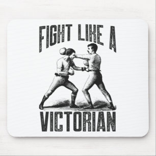 Vintage Boxing Fight Like A Victorian Clic Boxer S Mouse Mat