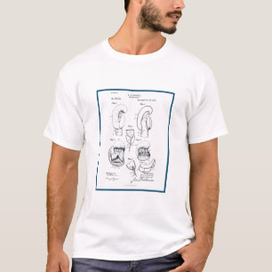 Vintage Boxing Glove Patent T-Shirt