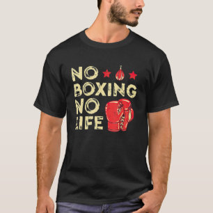 Vintage Boxing Gloves Punching Bags No Boxing No L T-Shirt