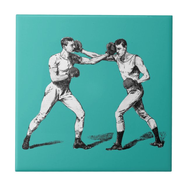 Vintage Boxing Tile (Front)