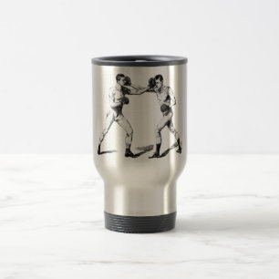 Vintage Boxing Travel Mug