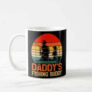 Vintage Boys Daddy's Fishing Buddy Fishing Father' Coffee Mug