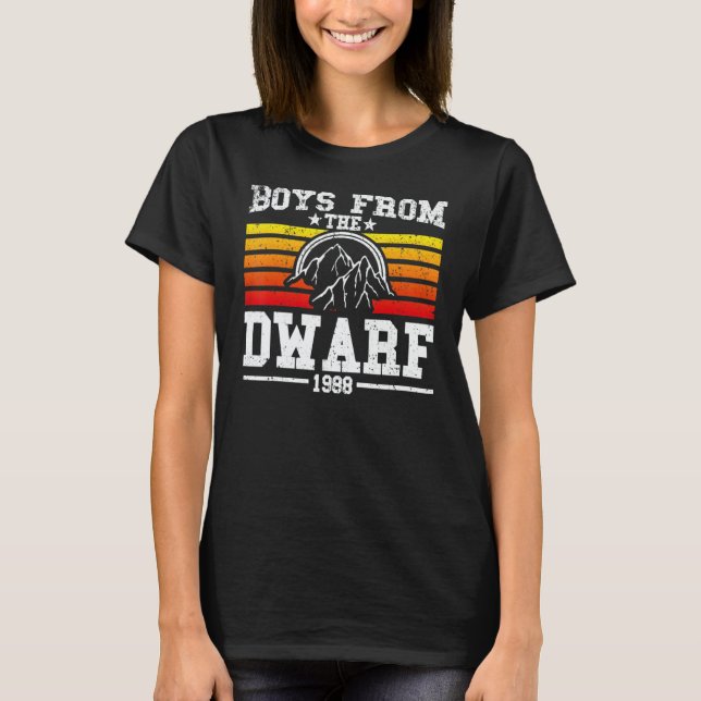 Vintage Boys From The Dwarf T-Shirt (Front)