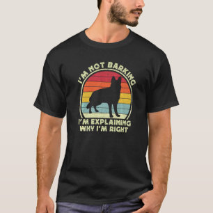 Vintage Boys Funny German Shepherd For Men Retro G T-Shirt