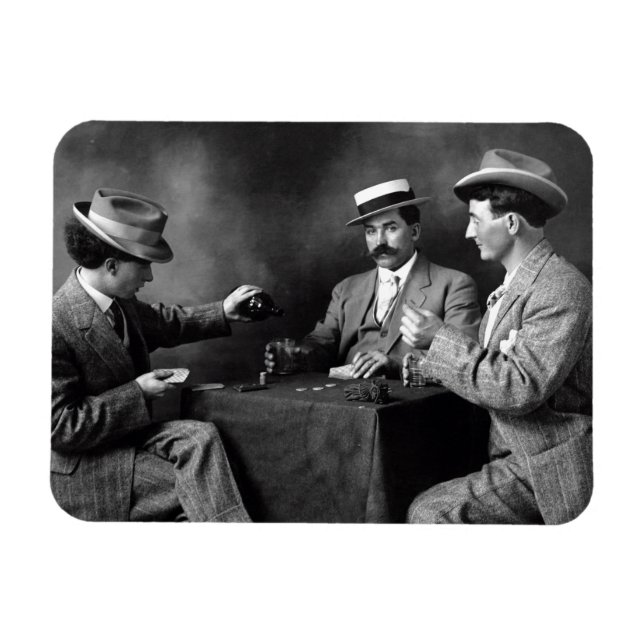 Vintage Boys Night Out Magnet (Horizontal)