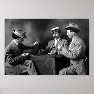 Vintage Boys Night Out Poster