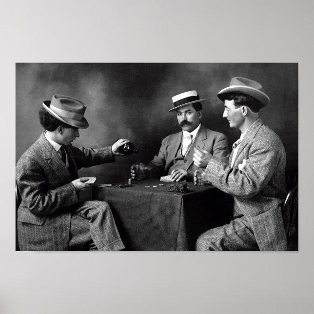 Vintage Boys Night Out Poster (Front)