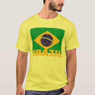 Vintage Brazil Flag T-Shirt