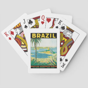 Vintage Brazil Playing Cards