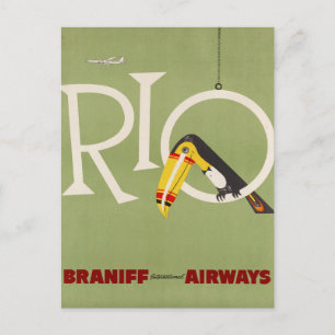 Vintage Brazil Postcard
