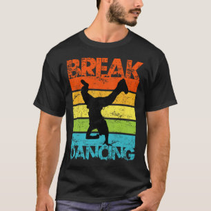 Vintage Breakdancing B-boy Break Dance Urban Dance T-Shirt