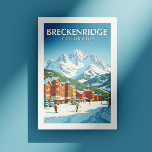 Vintage Breckenridge Colorado Postcard