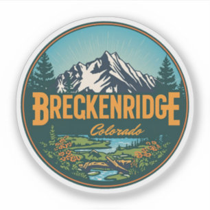 Vintage Breckenridge colorado Rocky Mountain