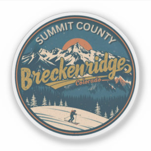 Vintage Breckenridge colorado Rocky Mountain