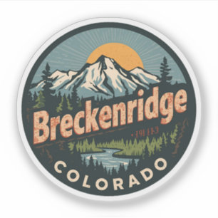 Vintage Breckenridge colorado Rocky Mountain