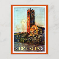 Vintage Brescia Italian Travel  1910s 1920s