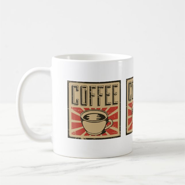 Vintage Brew  Coffee Mug (Left)