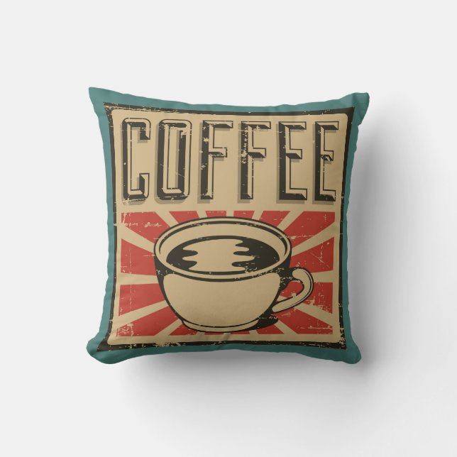 Vintage Brew  Cushion (Front)