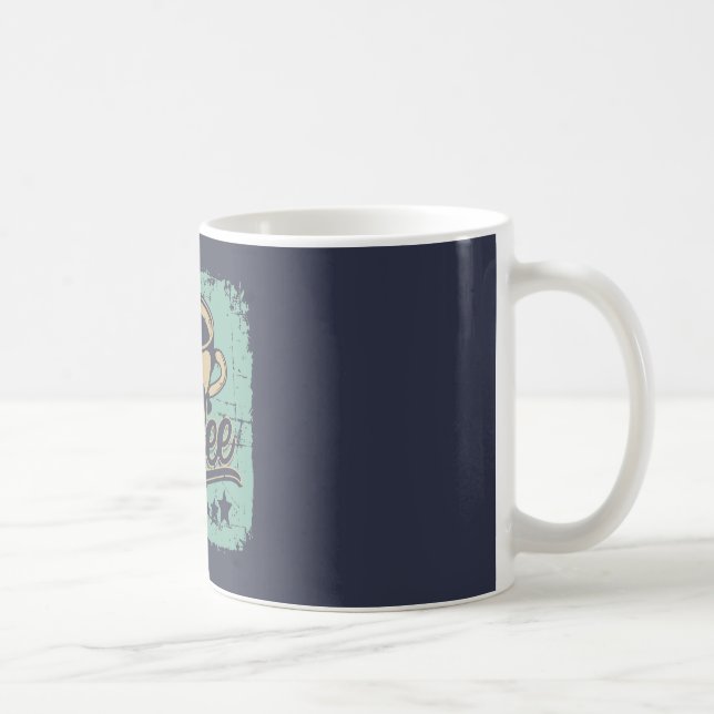 Vintage Brew Elegance Coffee Mug (Right)