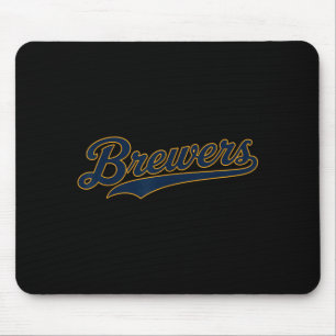 Vintage Brewers Retro Clic S S For Men Women Kids Mouse Mat
