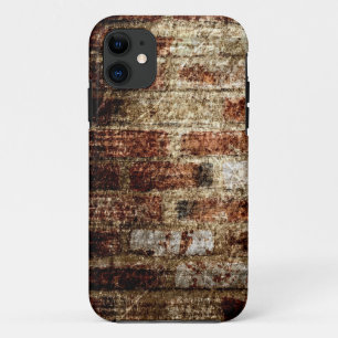 Vintage brick wall grunge textures 3 iPhone 11 case