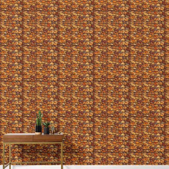 Vintage Brick wall paper (Hallway)