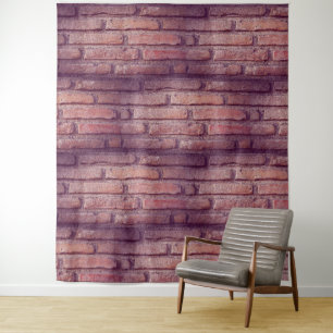 Vintage Brick Wall Pattern Rustic Decor Tapestry