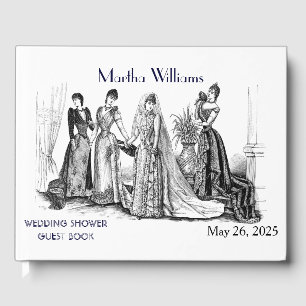 Vintage Bridal Shower Guestbook