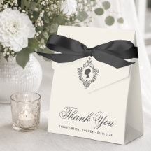 Vintage Bridal Shower Regency Lady in Crest Ivory