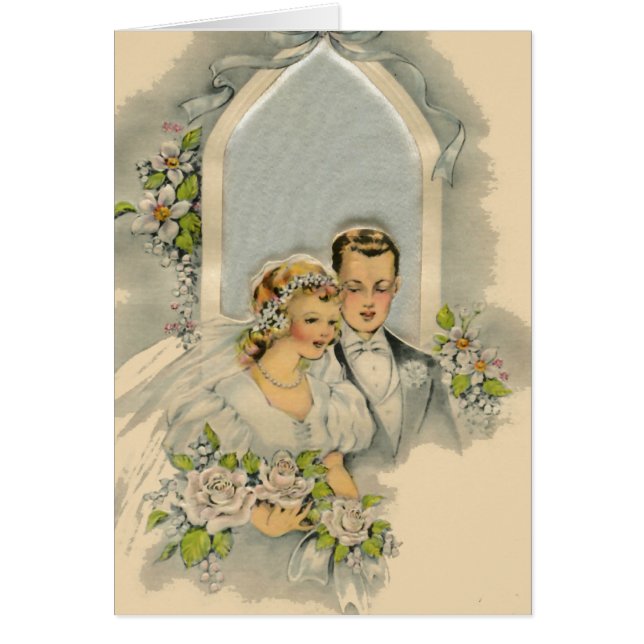 Vintage Bride and Groom (Front)