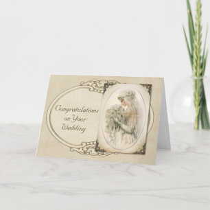 Vintage Bride Card
