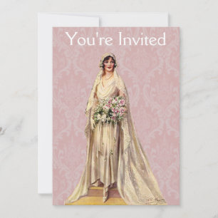 Vintage Bride Invitation