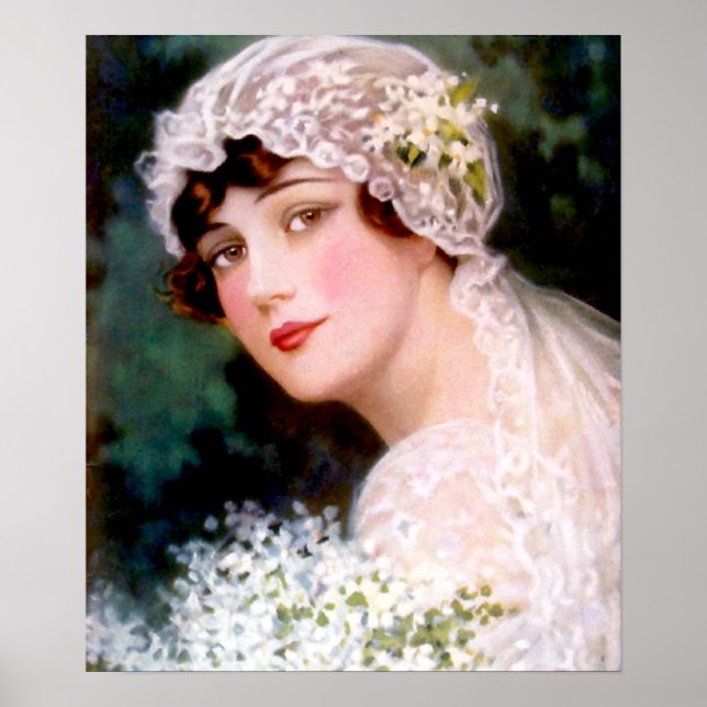 Vintage Bride Poster (Front)